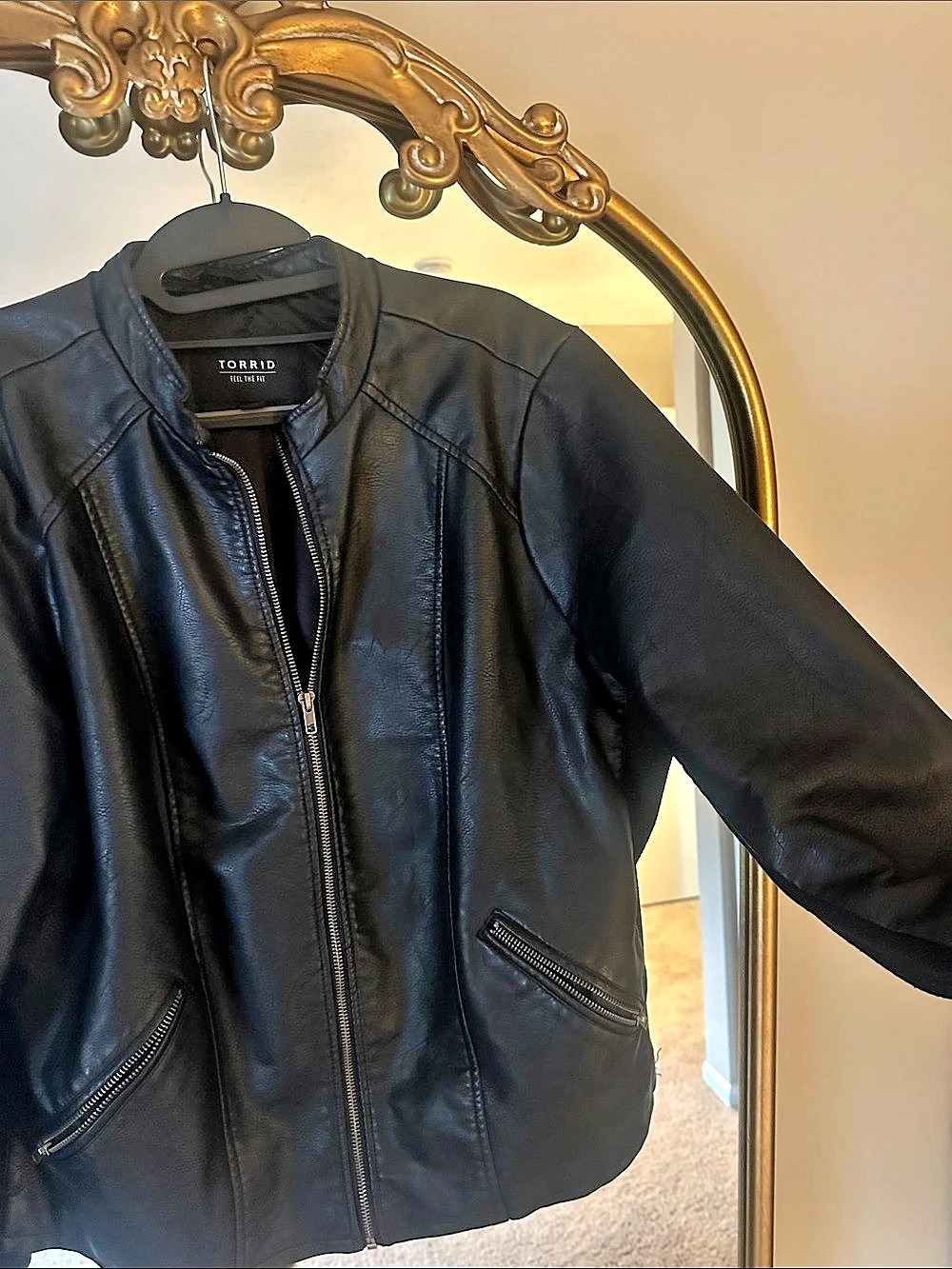 Torrid Black Moto Jacket Size 2